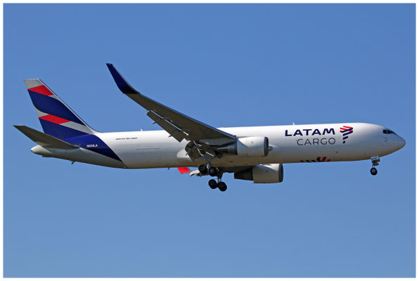 LATAM Cargo Chile / Boeing 767-300 F / N534LA / 01.04.2020 / © Martin Hackl