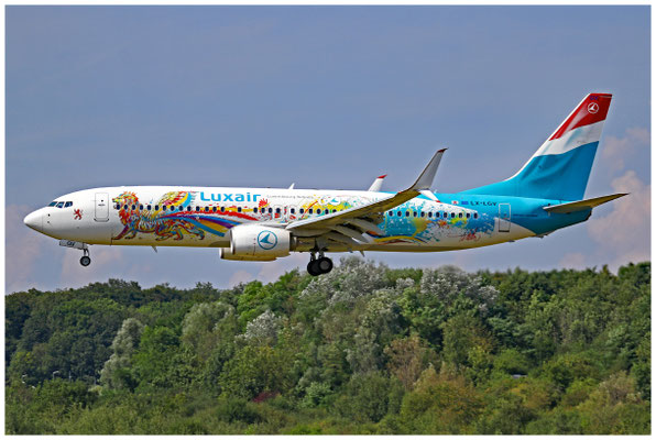 Luxair / Boeing 737-800 WL / LX-LGV / 14.08.2021 / © Martin Hackl