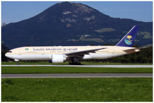 Saudi Arabian Airlines / Boeing 777-200ER / HZ-AKT / 16.08.2009 / © Eva Maria Müller