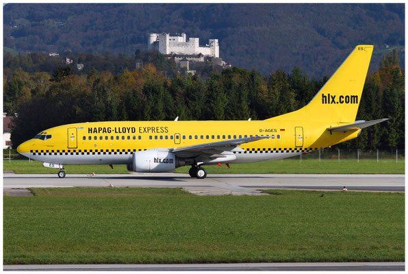 Hapag-Lloyd Express (HLX) / Boeing 737-700 / D-AGES / 08.11.2006 / © Berni Müller