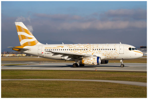 British Airways / Airbus A319-100 / G-DBCD / 21.01.2015 / © Berni Müller
