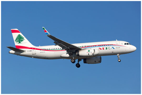 MEA - Middle East Airlines / Airbus A320-200SL / T7-MRE / 26.02.2019 / © Berni Müller