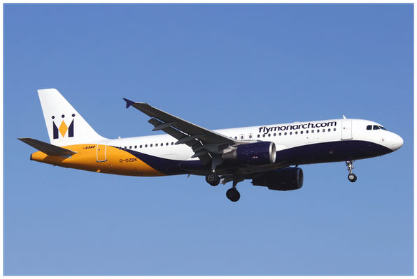 Monarch Airlines / Airbus A320-200 / G-OZBK / 26.05.2006 / © Berni Müller