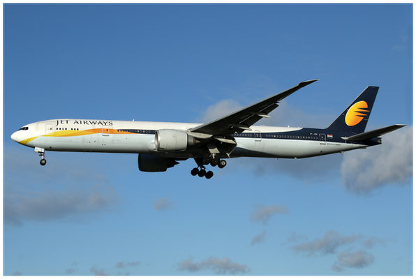 Jet Airways / Boeing 777-300 / VT-JEX / 26.11.2017 / © Martin Hackl