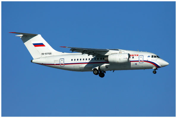 Rossiya Airlines / Antonov AN-148-100 / RA-61705 / 03.02.2012 / © Martin Hackl
