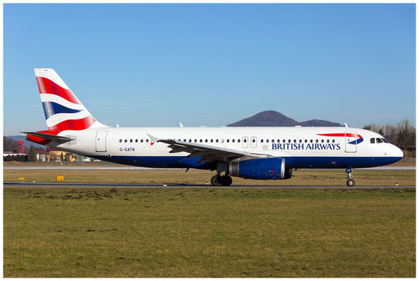 British Airways / Airbus A320-200 / G-GATN / 29.01.2018 / © Berni Müller