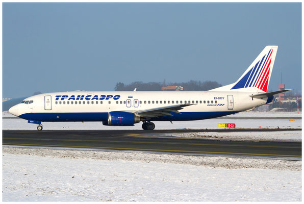 Transaero Airlines / Boeing 737-400 / EI-DDY / 26.01.2013 / © Berni Müller
