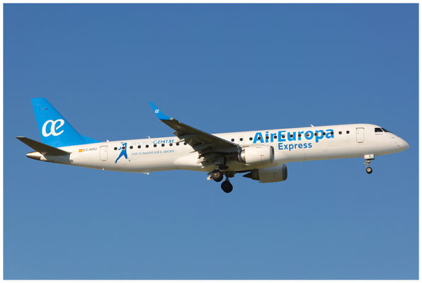 Air Europa / Embraer ERJ-195-200LR / EC-KRJ / 25.08.2016 / © Berni Müller