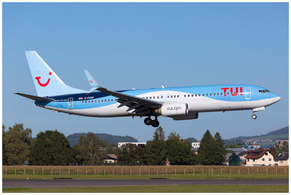 TUI Airways / Boeing 737-800WL / G-FDZF / 21.09.2019 / © Berni Müller