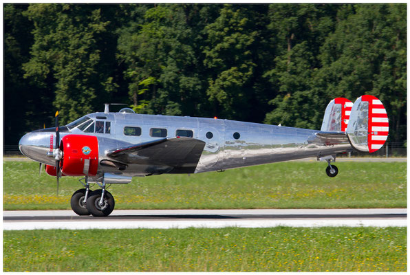 Private / Beech 3NM / N21FS / 06.07.2014 / © Berni Müller