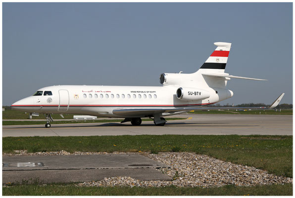 Arab Republic of Egypt / Falcon 7X / SU-BTV / 19.04.2018 / © Martin Hackl