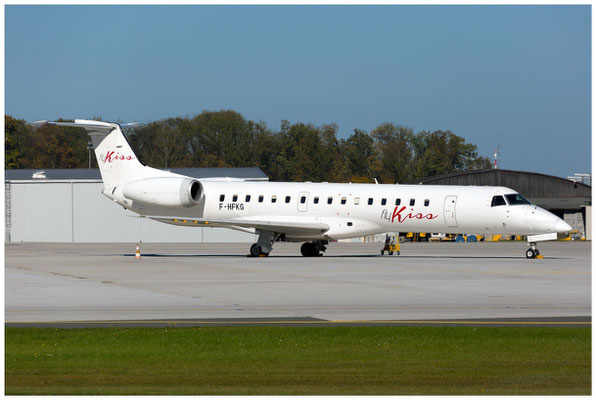  Fly Kiss  Embraer / ERJ-145EP / F-HFKG / 16.10.2017 / © Berni Müller