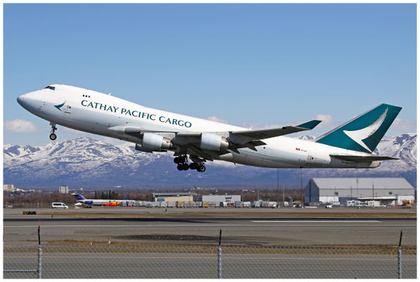 Cathay Pacific Cargo / Boeing 747-400 F / B-LIB / 28.04.2024 / © Martin Hackl