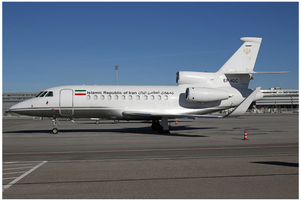 Iran Air Force / Falcon 900 EX / EP-IGC / 17.02.2019 / © Martin Hackl