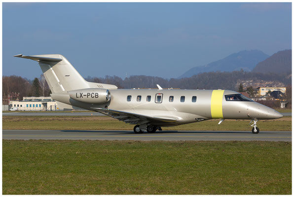 Jetfy Aviation / Pilatus PC-24 / LX-PCB /  04.03.2023 / © Berni Müller