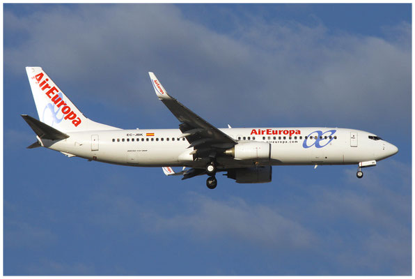 Air Europa / Boeing 737-800WL / EC-JBK / 04.06.2010 / © Berni Müller