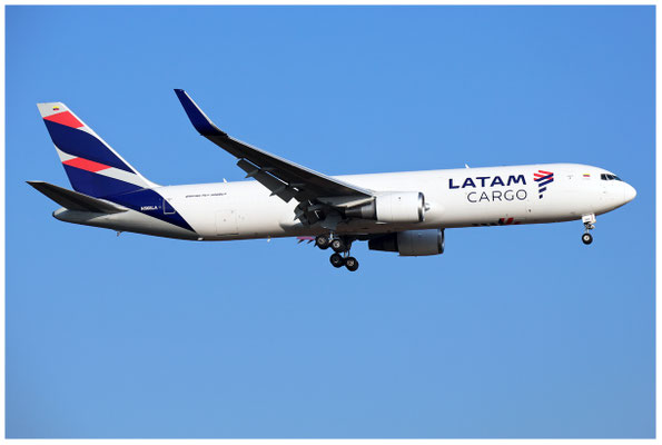 LATAM Cargo Colombia / Boeing 767-300 F WL / N568LA / 04.03.2026 / © Martin Hackl