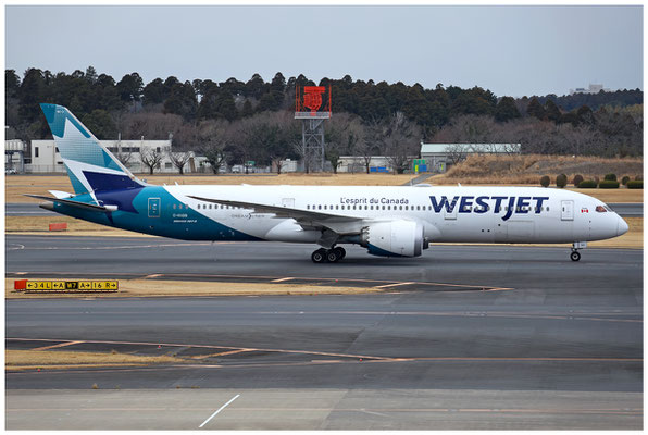 WestJet / Boeing 787-9 / C-GUDO / 15.03.2025 / © Martin Hackl