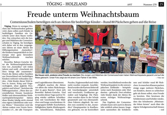 23.11.2023 - Freude unterm Weihnachtsbaum - pnp