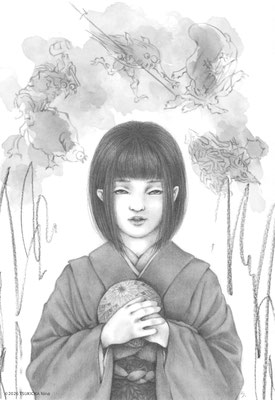 日本の妖怪「座敷童（ざしきわらし）」のイラストリンク画像