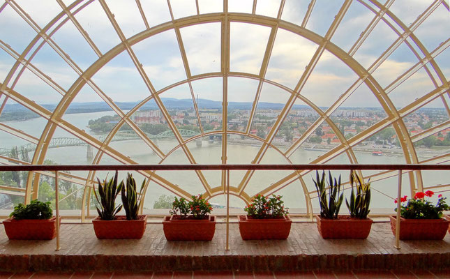 Blick aus der Kuppel der Basilika