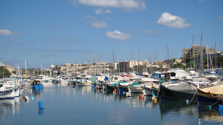 am Hafen in Msida