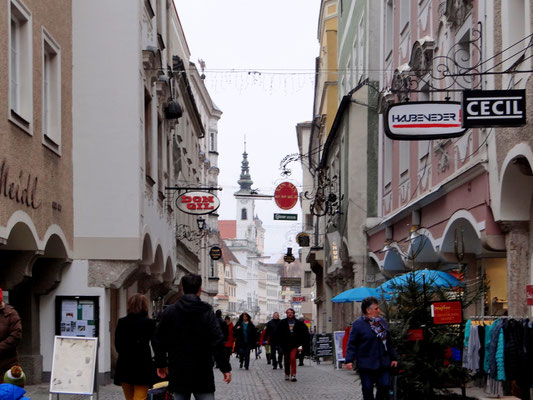 Blick zum Stadtplatz