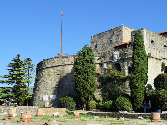 auf dem Hügel San Giusto