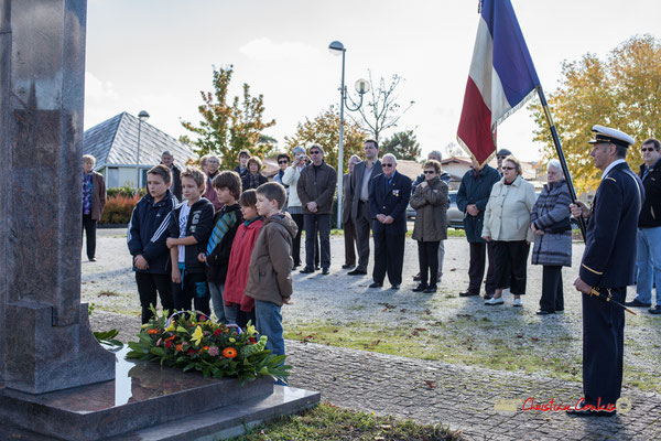 Hommages et commémoration de l'Armistice du 11 novembre 1918 à Cénac, ce dimanche 11 novembre 2012.