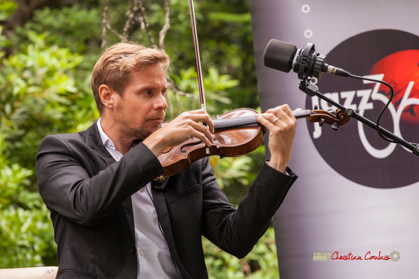 Nicolas Frossard; Nicolas Saez Quartet. Festival JAZZ360, Château Duplessy, Cénac. 10/06/2019