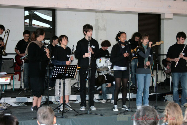 Big Band Jazz du Collège Eléonore de Provence, de Monségur (promotion 2010). Festival JAZZ360 2010, Cénac. 12/05/2010