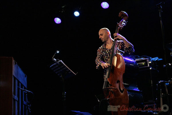  Mauro Gargano; Roger Biwandu Quintet, Festival JAZZ360 2011, Cénac. 03/06/2011