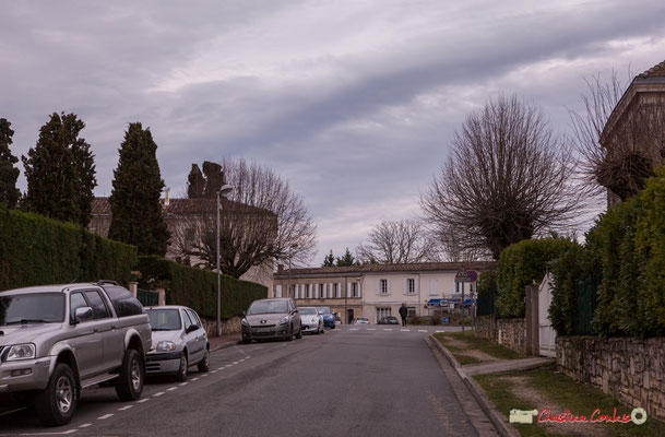 Avenue de la République, Cénac, Gironde. 13/01/2018
