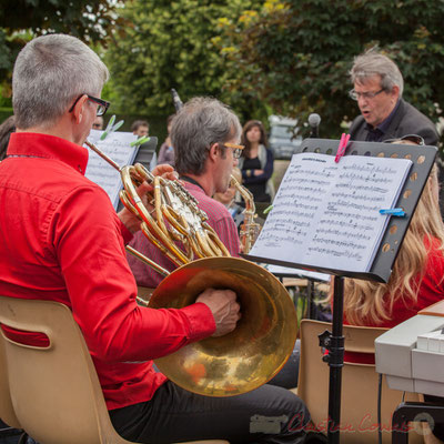 Big Band Jazz de l'école de musique de Cenon, dirigé par Franck Dijeau. Festival JAZZ360 2016, Cénac, 11/06/2016