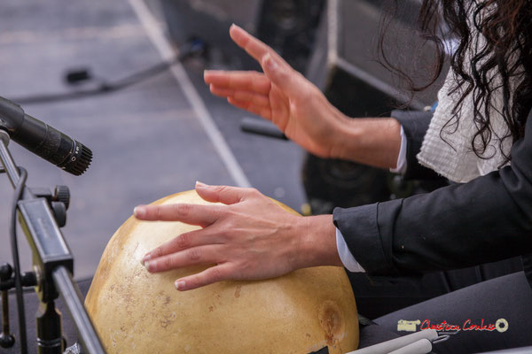 Sabrina Romero; Nicolas Saez Quartet. Festival JAZZ360, Château Duplessy, Cénac. 10/06/2019