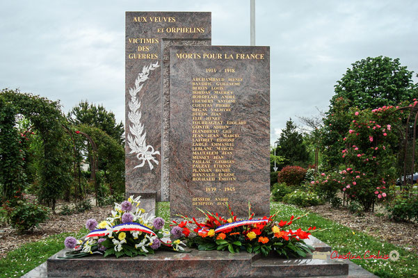 Hommages et commémoration de l'Armistice du 8 mai 1945 à Cénac, ce mardi 8 mai 2012.