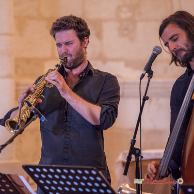 Maxime Berton, François Poitou; François Poitou Quintet. Festival JAZZ360 2019, Cénac. 07/06/2019