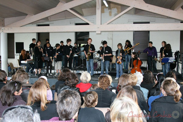 Big Band Jazz du Collège Eléonore de Provence, de Monségur (promotion 2010). Festival JAZZ360 2010, Cénac. 12/05/2010