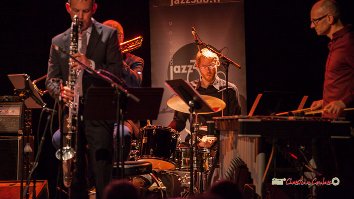 Karl Jannuska; Medium Ensemble 3 de Pierre de Bethmann. Festival JAZZ360 2019, Cénac. 07/06/2019