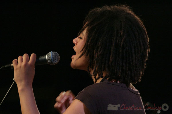 Chanteuse, Big Band du Conservatoire Jacques Thibaud, section MAA-Jazz. Festival JAZZ360 2011, Cénac. 03/06/2011