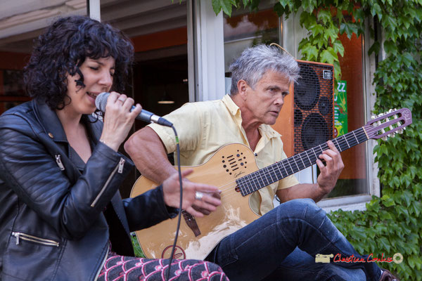 Charlotte Desbondant, Pascal Rauzé; Don't Explain, Festival JAZZ360 2019, Cénac. 08/06/2019