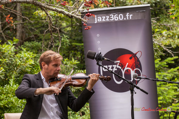 Nicolas Frossard; Nicolas Saez Quartet. Festival JAZZ360, Château Duplessy, Cénac. 10/06/2019