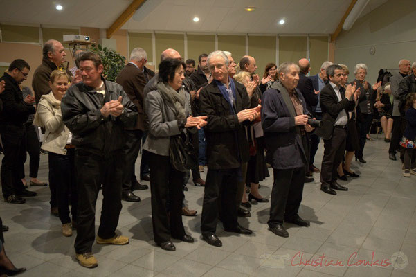 Honorariat de Simone Ferrer et Gérard Pointet, anciens Maires de Cénac, vendredi 3 avril 2015