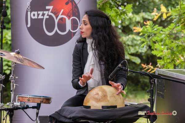 Sabrina Romero; Nicolas Saez Quartet. Festival JAZZ360, Château Duplessy, Cénac. 10/06/2019