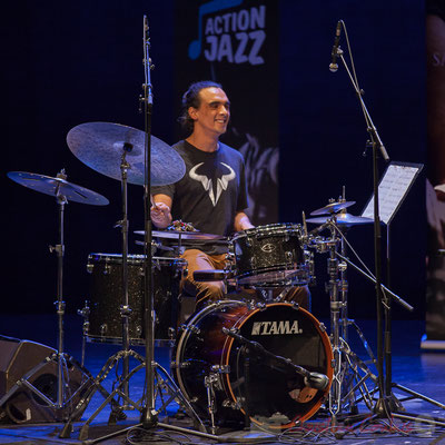 Gaétan Diaz, quartet Le JarDin. Tremplin Action Jazz 2017. Le Rocher de Palmer