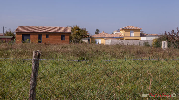 1 Terrain constructible, côté ouest. Allée du Cloutet, Cénac, Gironde. 16/10/2017