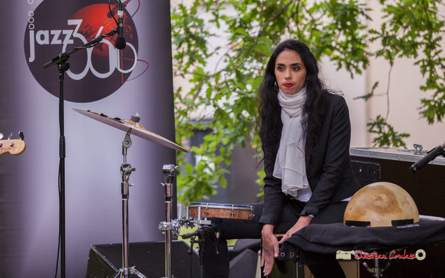 Sabrina Romero; Nicolas Saez Quartet. Festival JAZZ360, Château Duplessy, Cénac. 10/06/2019