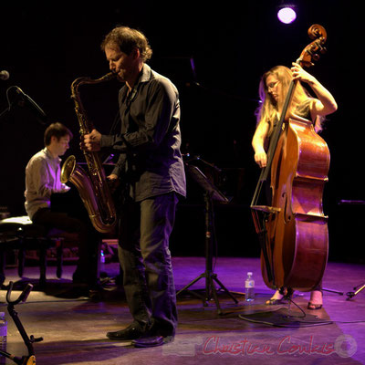 Paul Lay, Frédéric Borey, Nolwenn Leizour; Frédéric Borey "Lines" Quartet, Festival JAZZ360 2012, Cénac. 08/06/2012