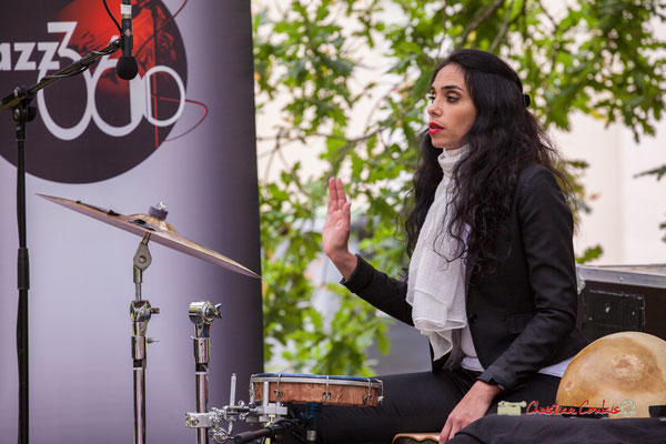 Sabrina Romero; Nicolas Saez Quartet. Festival JAZZ360, Château Duplessy, Cénac. 10/06/2019