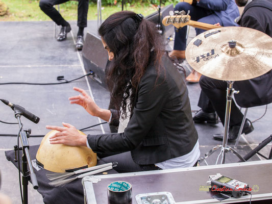 Sabrina Romero; Nicolas Saez Quartet. Festival JAZZ360, Château Duplessy, Cénac. 10/06/2019